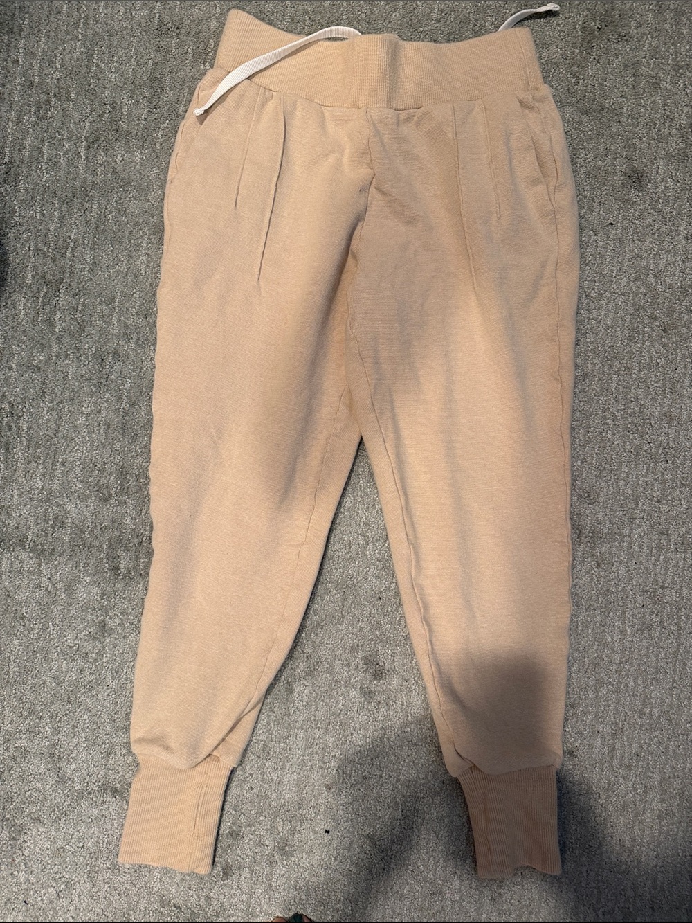 Varley Neutral Beige Sweat Joggers XS